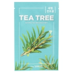 THE SAEM , Маска для лица тканевая ЭКСТРАКТ ЧАЙНОГО ДЕРЕВА Natural Tea Tree Mask Sheet, 21 мл